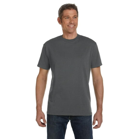 5.5 Oz., 100% Organic Cotton Classic Short-Sleeve T-Shirt , EC1000 , CHARCOAL , Medium