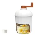 thumbnail image 1 of Ice Crusher Manual Rotary Ice Crusher Small Manual Shaving Ice Machine For Household Kitchen Handheld Snow Crusher Ref: 5226, 1 of 5