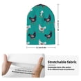 thumbnail image 2 of Lsque Funny Chicken Pattern Knitted Beanie, Unisex Winter Hat, Knit Hat Winter Beanies Thick Fisherman Beanies Cuffed Plain Skull Caps, 2 of 6