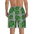 thumbnail image 3 of Kdxio Palm Greenery Pattern Mens Casual Shorts - Drawstring Summer Beach Sports Shorts for Men, 3 of 9