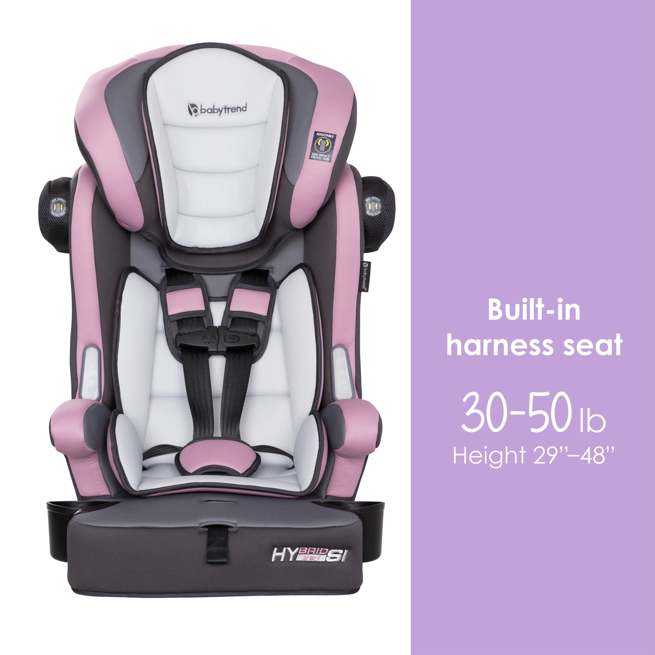Baby Trend Hybrid SI 3-in-1 Combination Booster Car Seat with Side Impact Protection