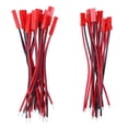 thumbnail image 4 of 20pcs 2 Pin connector male female jst plug cable 22 awg wire for rc battery, 4 of 4