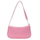 thumbnail image 2 of Bolsa Bolso de hombro para axilas de PU con relieve geométrico retro para mujer (rosa) JShteea Para Estrenar, 2 of 9