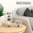 thumbnail image 3 of Belt Storage Box Transparent Acrylic Multi-layer Belt Organizer Space-saving Watch Iewelry Storage Box for Home Four Layer One Size, 3 of 13