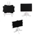 thumbnail image 2 of 10PC/lot Mini Chalkboard,Wooden Standing Design Chalkboard Tabletop Ornament,Wooden Framed Chalkboard Table Displays Message Board for Bedroom Home Office Table Decor, 2 of 5