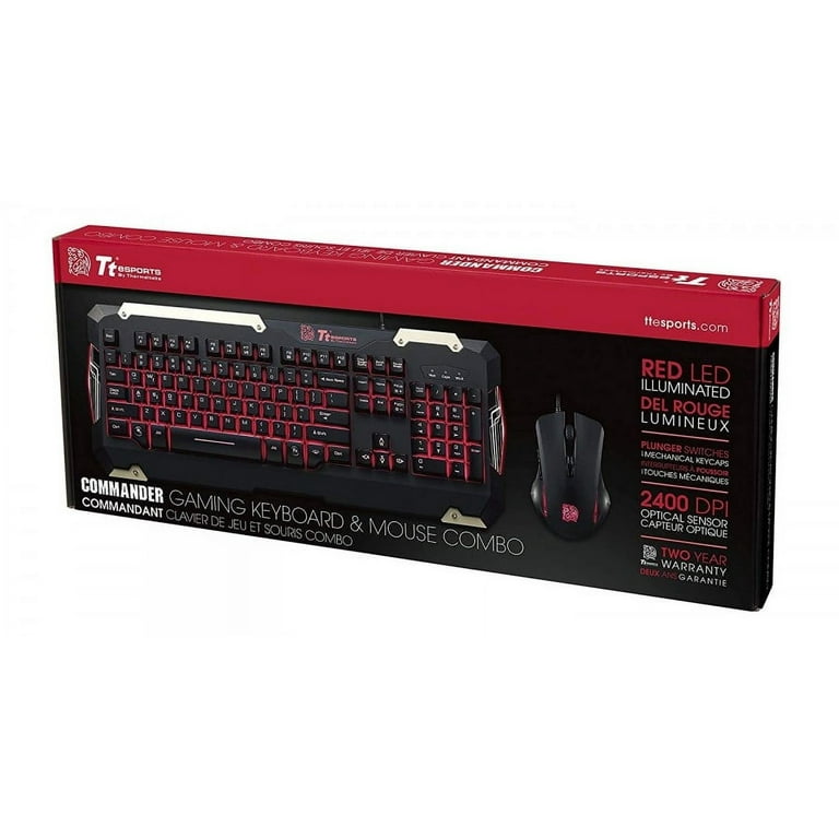 Thermaltake Tt Esports Commander Combo Gaming Keyboard and Mouse