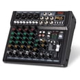 thumbnail image 1 of Mixer Pyle PMX408ST de 8 canales con USB, Bluetooth y reproductor MP3 DSP, 1 of 9