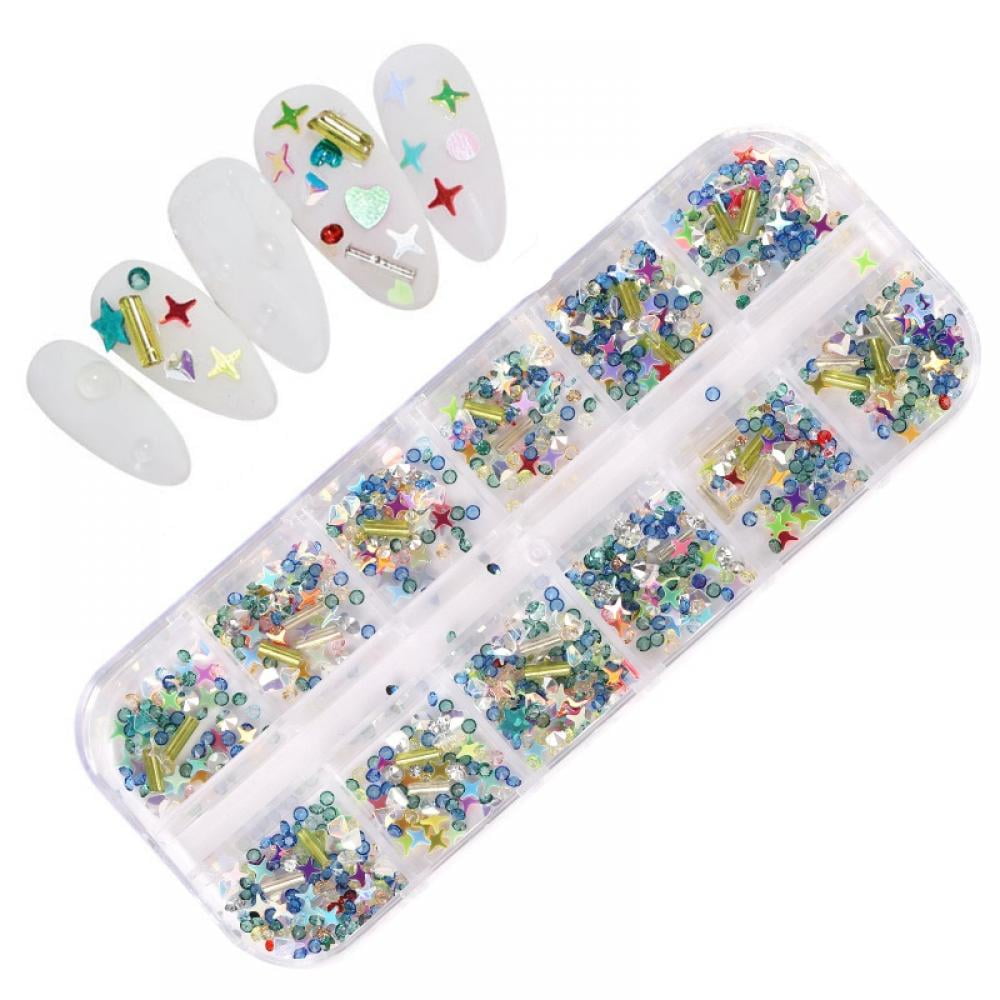 Nail Glitter Sequins Mixed Sequins Holographic Nail Art Ultra Thin