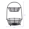 thumbnail image 4 of Gourmet Basics by Mikasa Tulsa 2-Tier Basket, 4 of 4