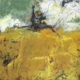 thumbnail image 2 of Abundant by Linda Nickell 18 x 18 Wall Art Print on Canvas Fabric Gold, 2 of 4