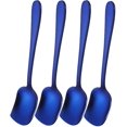 thumbnail image 1 of Stainless Steel Ice Cream Scoop Bar Cocktail Milkshake Mixing Spoons. 4pcs Long YIJIA, 1 of 5