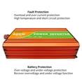 thumbnail image 2 of 600W Pure Sine Wave Power Inverter, 12V DC to 110V AC with 5V USB Port, Intelligent SPWM Control, Multiple Protection Functions (Overload/Overcurrent/High Temp), High-Hardness Aluminum Alloy Shell,, 2 of 6