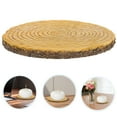 thumbnail image 6 of Resin Display Stand Rustic Wood Slices for Crafts Unfinished Wooden Circles Wood Tray Tree Bark Round Discs for Wedding Table Centerpieces Decor, 6 of 6