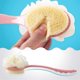 thumbnail image 3 of 2 Pack Shower Body Brushes with Bristles and Loofah Bath Brush with Long Handle Back Scrubber for Shower for Men and Women Blue and Pink, 3 of 5