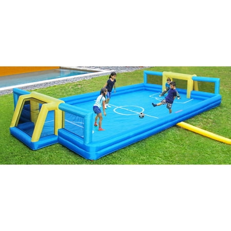 Sportspower Inflatable Soccer Field with 2 Soccer Goals