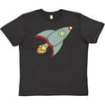 thumbnail image 3 of Inktastic Rocket Youth T-Shirt, 3 of 5