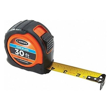 UPC: 0052837028399 | Keson Tape Measure SAE Blade 30 ft. L PG1830WIDEV