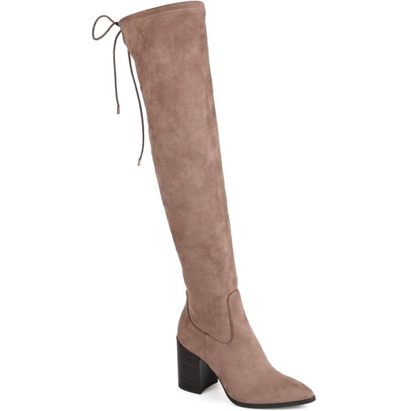 Journee Collection Womens Womens Paras Over-The-Knee Boots, Brown, Size 8.5