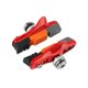 thumbnail image 4 of 2 piezas de pastillas de freno de bicicleta, repuestos de accesorios de freno para la parte delantera y trasera Rojo, 4 of 9