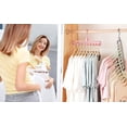 thumbnail image 7 of GIXUSIL Closet Organizers and Storage,5 Pack Hangers for Closet Organizer,Dorm Room Essentials for Closet Storage, Organization, Space Saving Hanger with 9-Holes for Wardrobe Heavy Clothes, 7 of 7