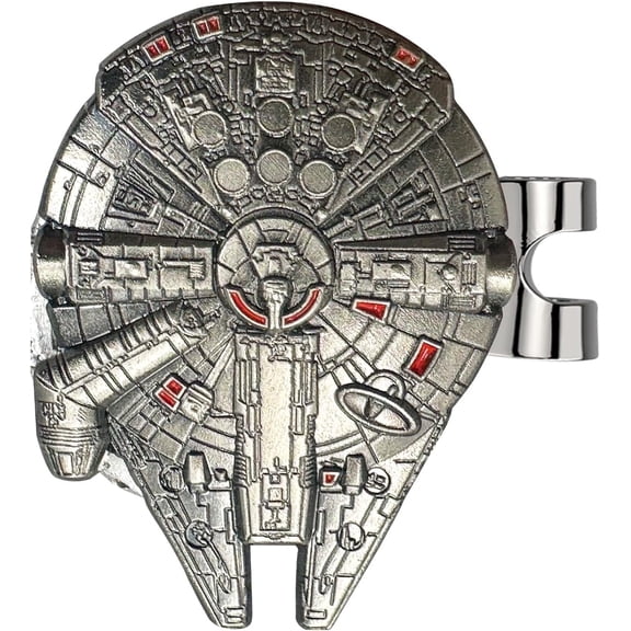 K9King Star War Falcon Golf Ball Marker Set with Magnetic Hat Clip, Funny Golf Gift for Men and Women