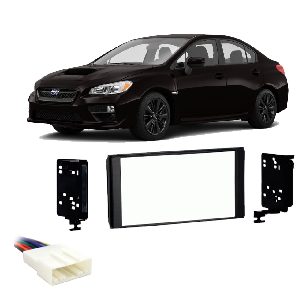 Subaru WRX 2015 Double DIN Stereo Harness Radio Install Dash Kit