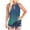 DT-Blue, variant on DailyTrove Women's Ombre Halter Neck Tank Top - Polyester Casual Summer & Festival Wear, Eye-Catching for Outings