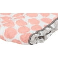 thumbnail image 3 of Bacati Ikat Zigzag Coral Dots Changing Pad Cover, 3 of 5