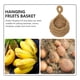 thumbnail image 5 of Cesta colgante de frutas para pared, cestas de macramé para almacenar frutas, cebollas, verduras, hamaca tejida, 5 of 6