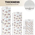 thumbnail image 4 of White Cow Colorful Pattern Kitchen Rugs Sets Of 3,Kitchen Runner Rugs Non Skid Washable,Decorative Kitchen Floor Mats for Kitchen,Sink,Laundry,17"x30"+ 17"x47" + 17"x59", 4 of 6