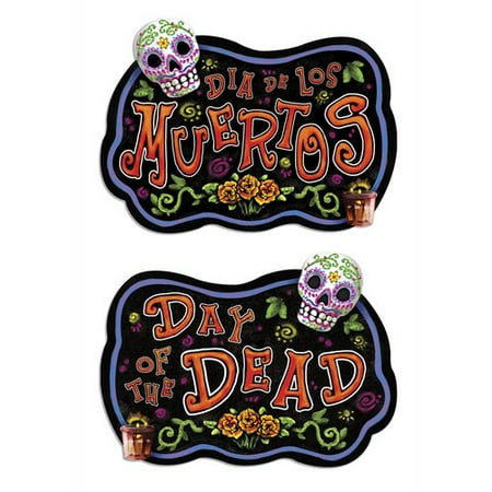 UPC 034689019275 product image for The Beistle Company Day Of The Dead Sign | upcitemdb.com