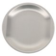 thumbnail image 4 of ORDDIART 1 Pce Assiette Alimentaire en Acier Inoxydable Plaquée Argent pour Rangement Steak Salade Fruit Collation Plat, 4 of 8