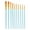 Sky Blue, variant on Lloopyting Round Tip Brushes Nylon Brushes Artist Wood Brushes For Oil Watercolor Face Nail Arts Miniature And Rock Painting Colored Pencils Fountain Pen Highlighters Assorted Colors Green