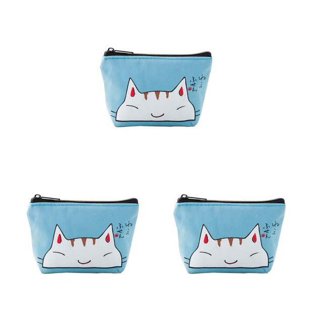 Jumpingount Gato Monederos Mujer Carteras Peque?o Lindo Cartoon Animal Tarjetero Llave Bolsa Type1 NO1