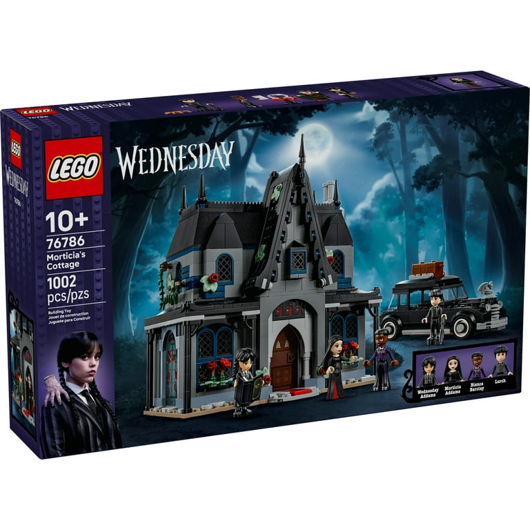 LEGO Wednesday Morticia's Cottage Building Toy - Pretend Playset