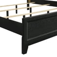 thumbnail image 2 of New Classic Furniture Obsidian Solid Wood Queen Panel Bed in Black, 2 of 7