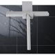 thumbnail image 4 of Promoción de invierno, limpiaparabrisas de ducha, 21 cm, blanco, limpiaparabrisas para baño, gancho de acero inoxidable de silicona para ventanas, accesorios de ducha, funda, 4 of 5