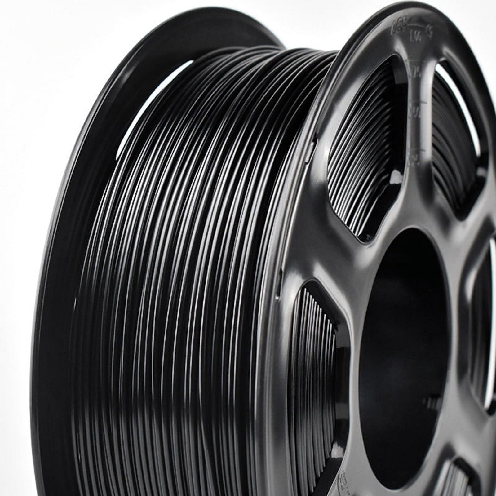 3D Printer Filament, PETG Filament ,1.75mm Filament for 3D Printer 1KG Spool PETG Black