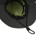 thumbnail image 7 of Xfvqtps Sun Hats for Men Vintage Distressed Breathable Bucket Hat Foldable Packable Sun Protection Summer Fishing Hat, 7 of 7