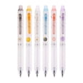 thumbnail image 3 of Heat Erasable Retractable Gel Pens 6 Pack - 0.5mm Planet Design Erasable Ballpoint Pen - Frixion Style Erasable Pen Set - Blue Ink, 3 of 8