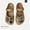Brown [1.5x magnification], variant on Outdoor non-slip sandals, slippers, ballet thick-soled slippers for women, summer EVA clogs, fashionable, comfortable, and versatile