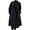 Black, variant on Chouyatou Women's Winter Double Breasted Midi Long Wool Pea Coat Notch Lapel Winter Trench Coat