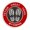 Wild Fire Red, variant on Go Trekking! At Teton Crest Trail, Wyoming 3.5 Inch Iron Or Sew On Embroidered Fabric Badge Patch Hiking Trails Iconic Series