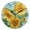 Black, variant on Wall Clock 10 Inch Battery Operated Clocks Living Room Decor, Silent Non-Ticking for Living Room Home Kitchen office Sunflower Oil Painting