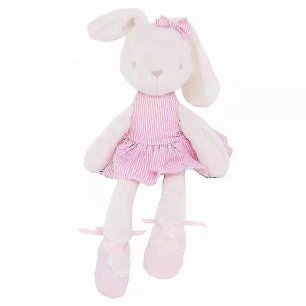 Kids Children's Toys For 0-24 Months Baby Soft Plush Toys Rabbit Bunny Sleeping Mate Stuffed & Plush Animals Toys 26-27s