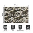 thumbnail image 5 of Black White Gold Marble Pattern Door Rugs,Washable Non Slip Door Mats Indoor,Decorative Door Mats,Entry Mat Indoor for Entrance,Bedroom,Kitchen,Bathroom,16"x24", 5 of 6