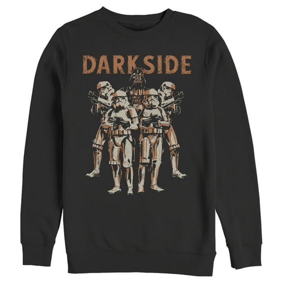 Men's Star Wars: A New Hope Halloween Dark Side Sweatshirt Black 2X Large