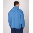 thumbnail image 3 of Men's Hanes® EcoSmart Fleece Pullover Hoodie Color: Denim Blue Size: XL, 3 of 8