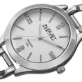 thumbnail image 3 of Women's Quartz Diamond Silver-Tone Bracelet Watch, 3 of 5
