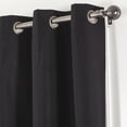 thumbnail image 5 of 2pc set window curtain panel 100% privacy 65% blackout lined bedroom drapery R64, 5 of 7
